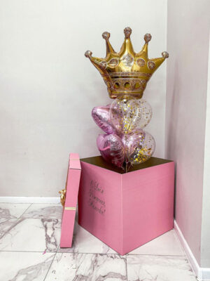 Коробка с шарами «Мечта принцессы»